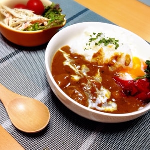 とろーりとろける♪温玉カレー